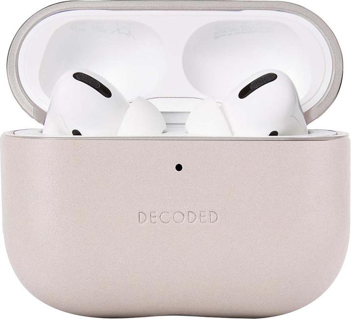 Produktbild Decoded Leather Case Apple Airpods Pro 3 Clay (Kopfhörer Hülle)