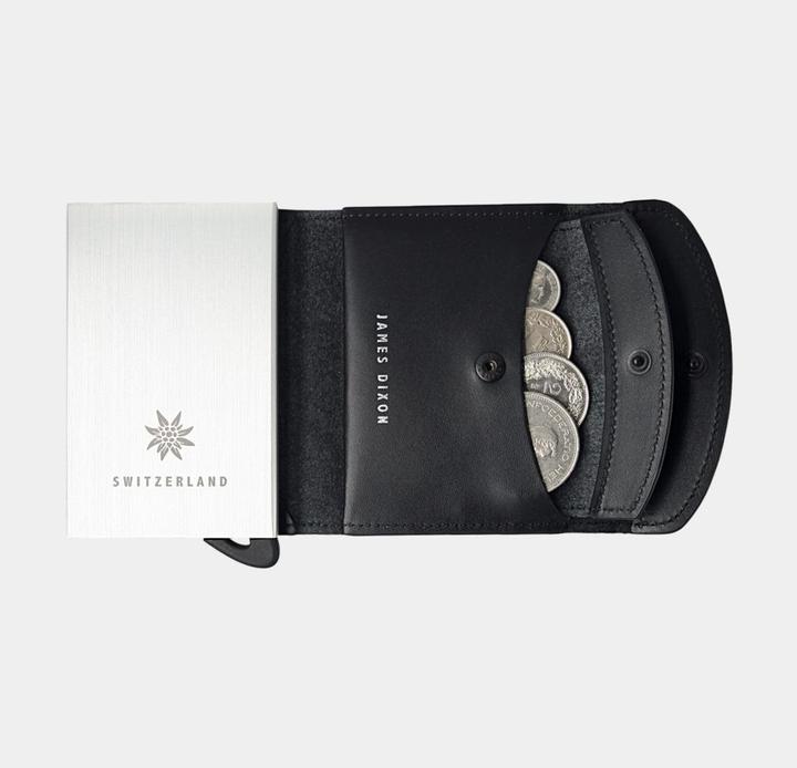 Actual product image James Dixon Grande One - Black/Silver Switzerland - Coin pocket