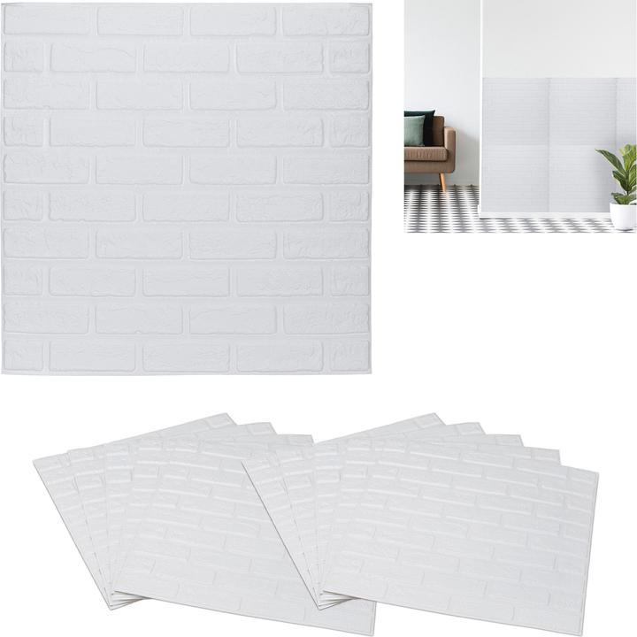 Produktbild Relaxdays 10x Wandpaneele (70 x 70 cm)