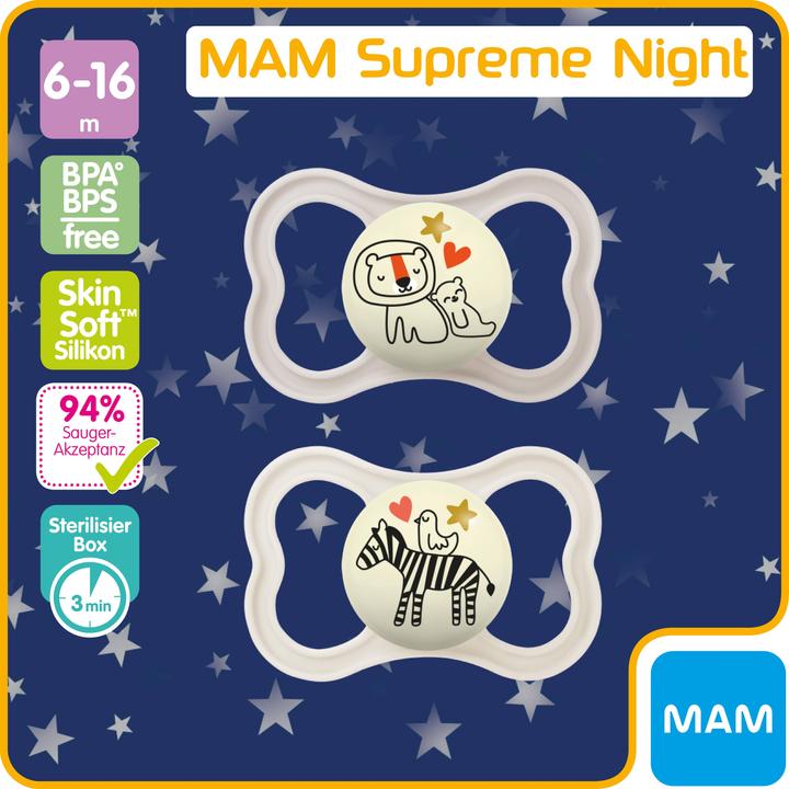 Image du produit MAM Supreme Night (2 x, 6 - 16 M.)