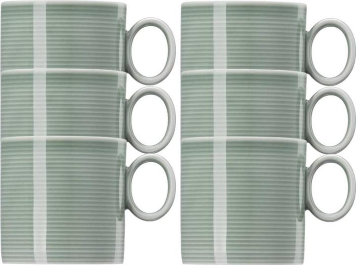 Thomas Loft Colour Moss Green Kaffee-Obertasse 0,2l Set6 (200 ml, 6 x)