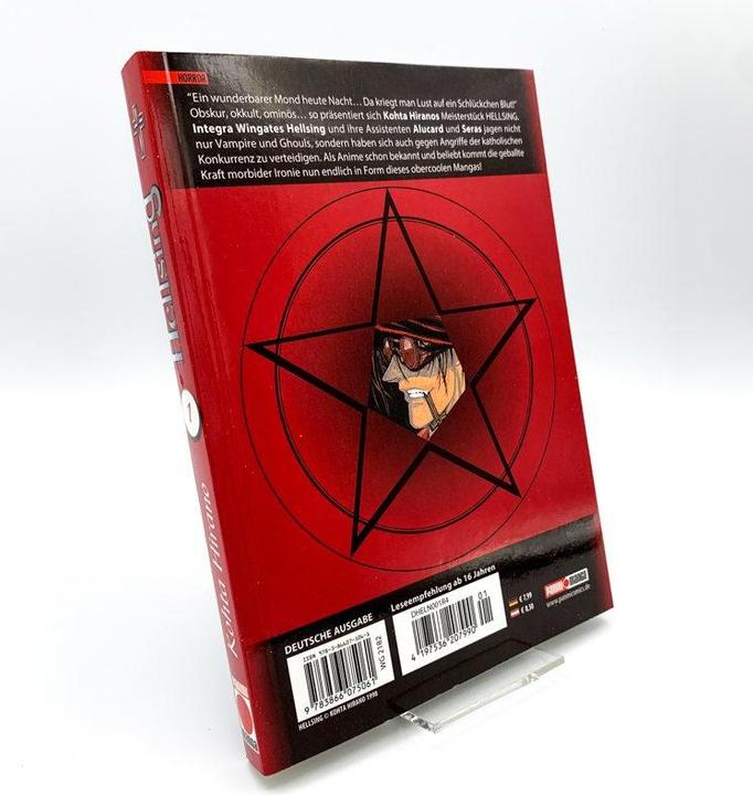 Produktbild Panini Hellsing 01 (Deutsch, Kohta Hirano, 2015)