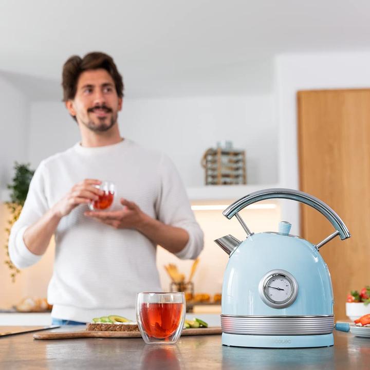 Actual product image Cecotec Electric Kettle ThermoSense 420 Light Blue (1.80 l)