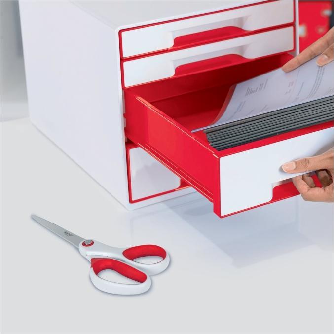 Produktbild Leitz Schere WOW Titan rot (20.50 cm)