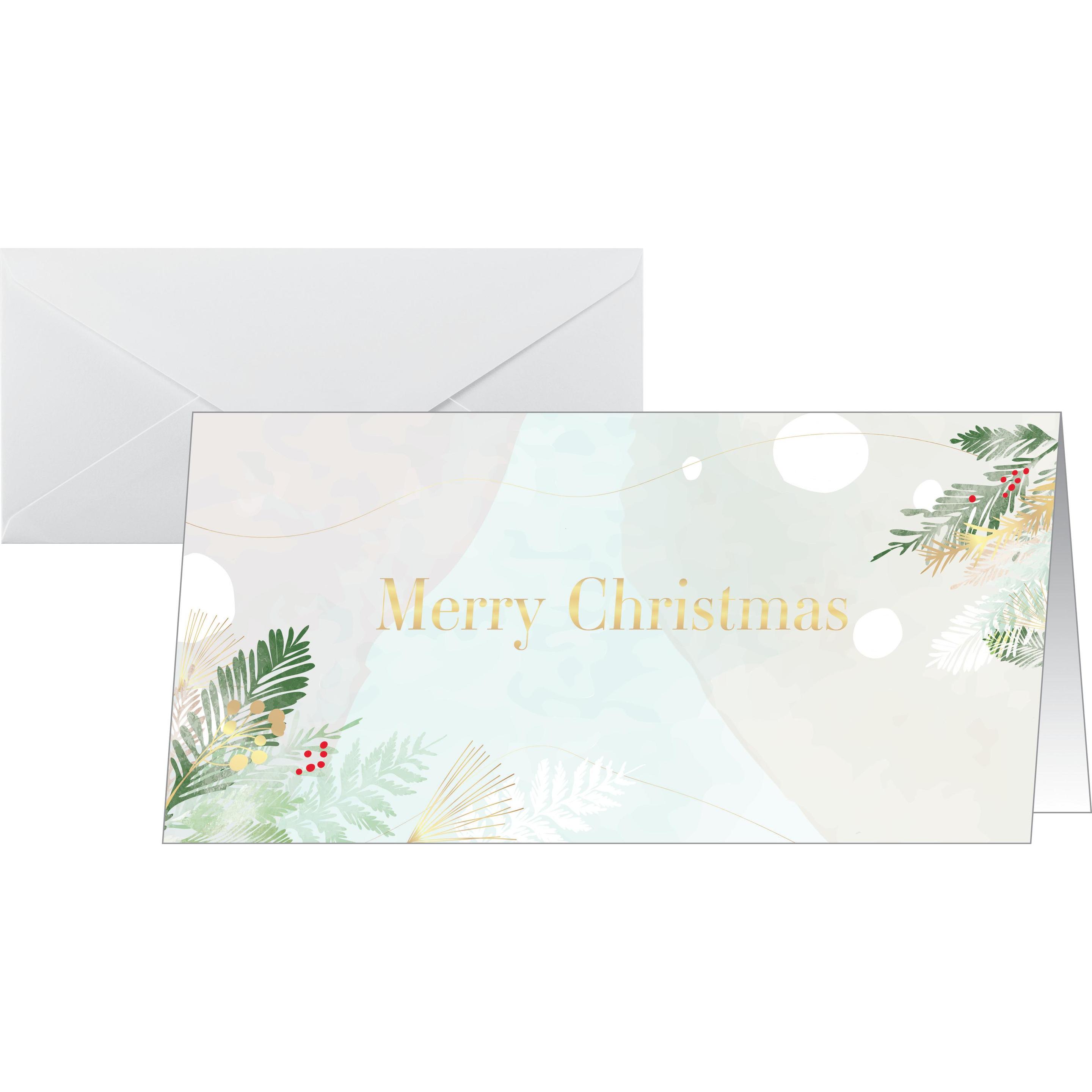 Sigel, Grusskarte + Briefpapier, Weihnachts-Karten (inkl. Umschläge) (25 Stk.)