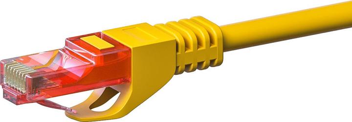 Produktbild Dsit CAT6 Netzwerkkabel, U/UTP, 2 meter, Gelb, 100% Kupfer (CAT6, 2 m)