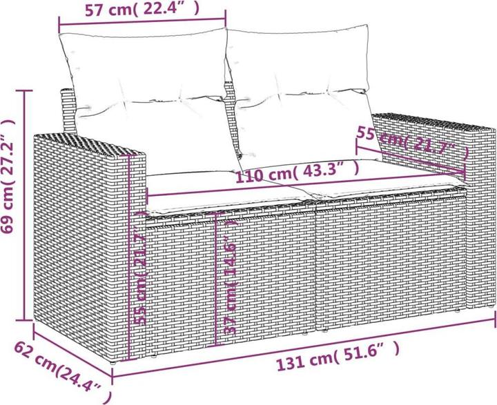 Produktbild vidaXL Jana
