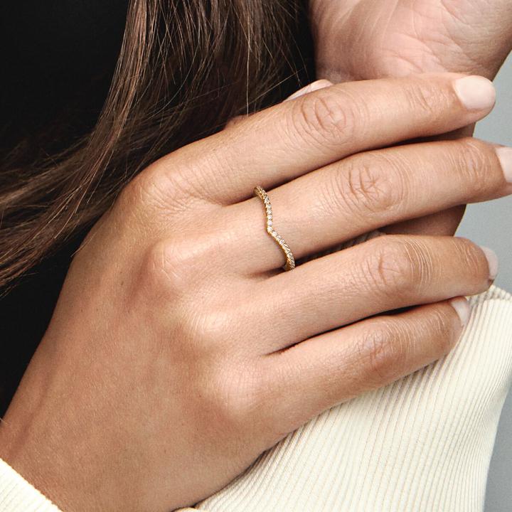 Produktbild Pandora Shine Sparkling Wishbone Ring (54)