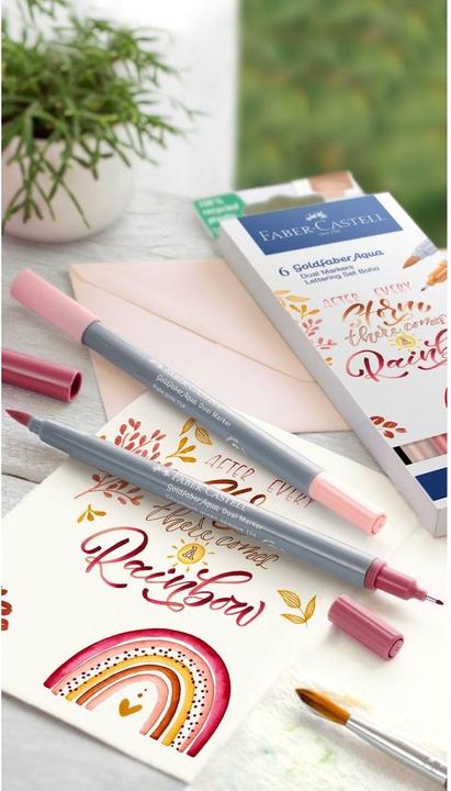 Image du produit Faber-Castell Goldfaber Aqua Dual Marker (6x)
