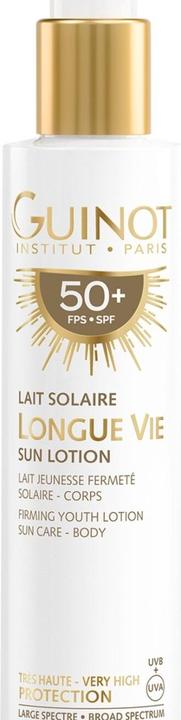 Immagine prodotto Guinot Lait Solaire LONGUE VIE Jeunesse Fermeté SPF 50+ 150ml (Latte solare, SPF 50+, 150 ml)
