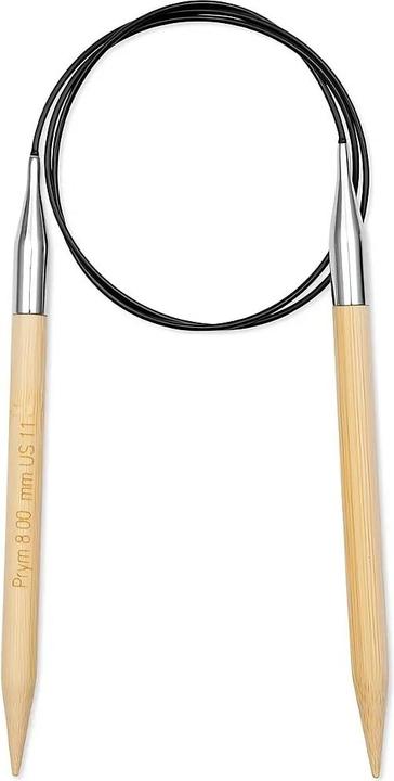 Actual product image Prym Circular knitting needle BAMBOO 9.00 mm, 40 cm