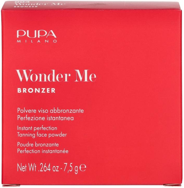 Actual product image Pupa Milano Wonder Me Bronzer 004 Dark Warm (004 Dark Warm)