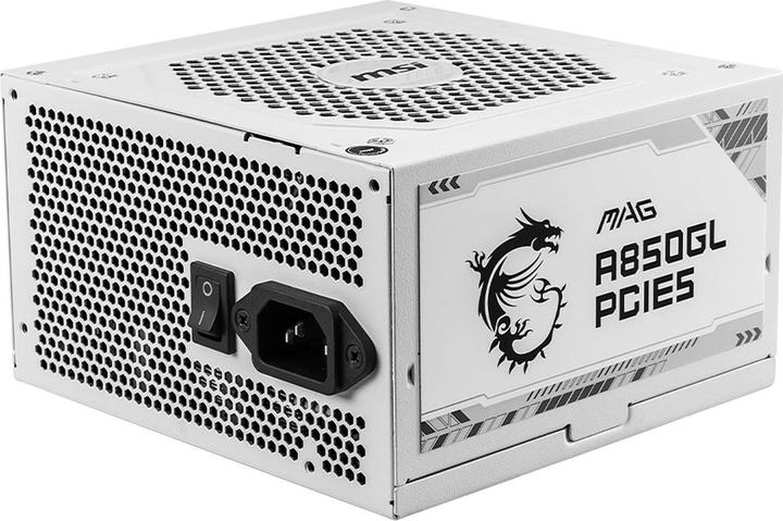 MSI MAG A850GL Wit PCIE5 850W ATX 3.0 306-7ZP8A24-CE0 (850 W)