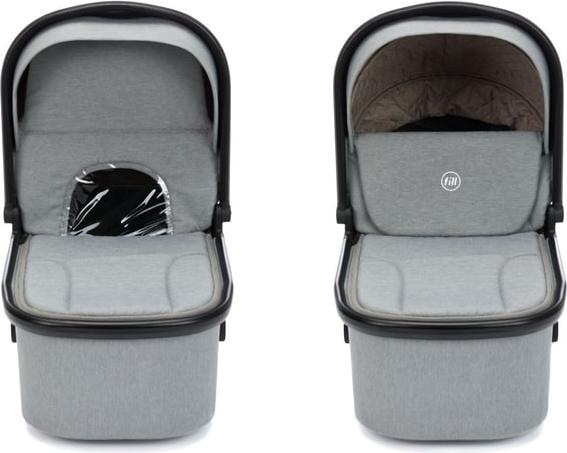 Produktbild Fillikid Kinderwagenset Cougar - grau