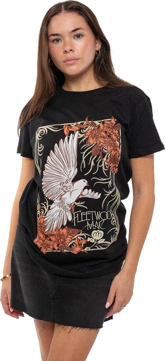 Immagine prodotto Fleetwood Mac Maglietta unisex adulto in cotone con colomba (L)