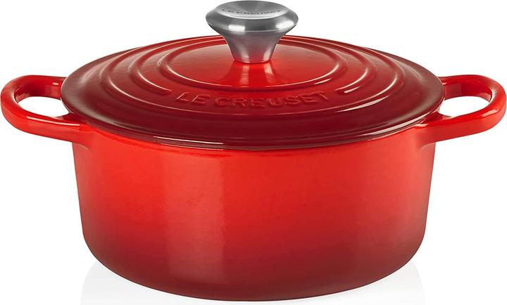 Actual product image Le Creuset signature (Casserole + stew pot, Cast iron, 18 x 13.40 cm)
