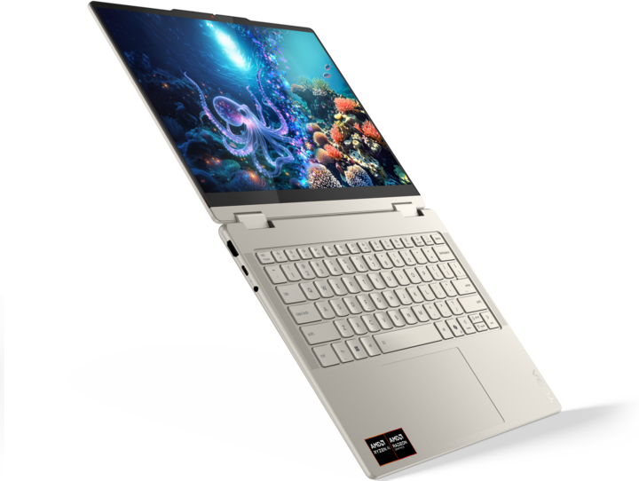 Image du produit Lenovo Yoga 7 2-in-1 (14", AMD Ryzen AI 7 350, 16 Go, 1073.74 Go, DE)