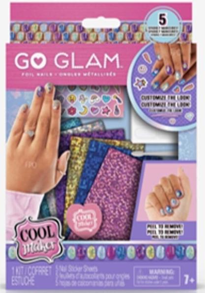 Actual product image Spin Master SpinMaster Go Glam foil nails (1 Piece, 166 mm)