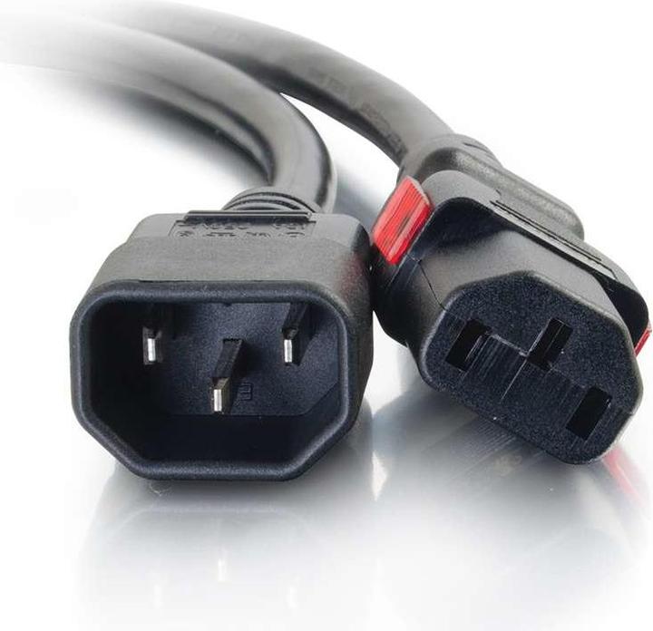 Image du produit C2G Câble d'alimentation - IEC 60320 C14 à IEC (3 m, C14)
