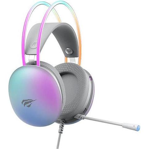 Havit H2037d Gaming-Kopfhörer (weiss) (Kabellos), Gaming Headset, Weiss