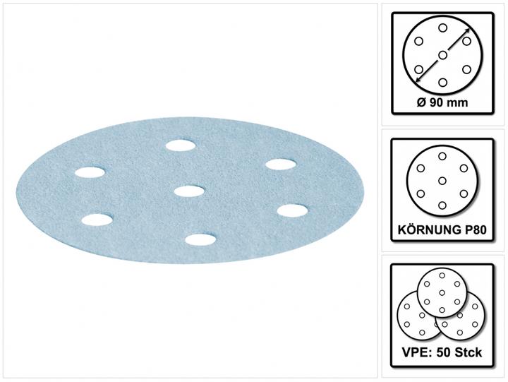 Actual product image Festool Grinding wheel STF D90/6 P80 GR/50 (80)