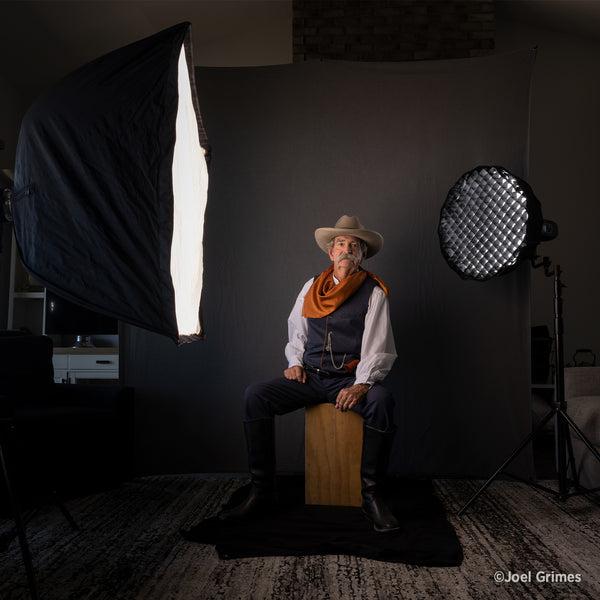 Produktbild Westcott X Drop Pro Kreukbestendige Achtergrond Neutraal Grijs (8' x 8') (240 cm, 240 cm)