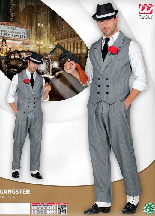 Actual product image Widmann 20s gangster (S)