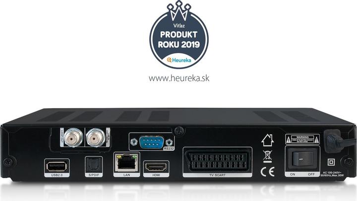 Actual product image AB CryptoBox 752HD Combo DVB-T2/S2/C (DVB-T2, DVB-S2, DVB-C)