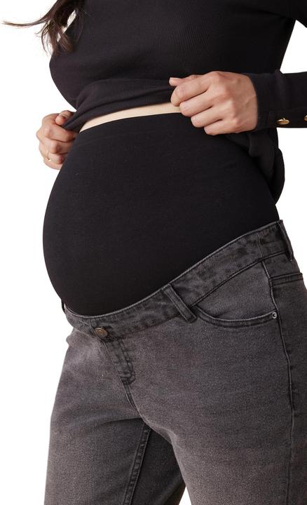 Actual product image Envie de Fraise Slim-Fit-Umstandsjeans, Seamless-Bund WATERLESS, Bundweite verstellbar (Frequency band 38 (2600 MHz))