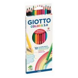 FILA Giotto Buntstifte Farben 3.0 12 Farben (273992) (12 Farben, 12 x) (273992)