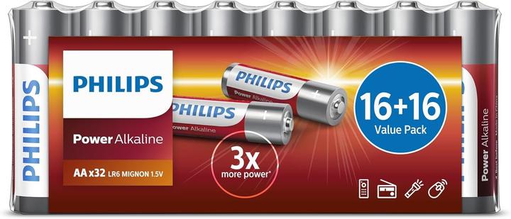 Produktbild Philips Akku LR6P32FV/10 (32 Stk., AA)