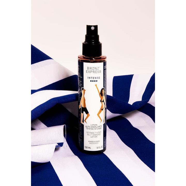 Actual product image Académie Bronz' Express Lotion Auto-Bronzante Teintée (Self tanning foam, 150 ml)