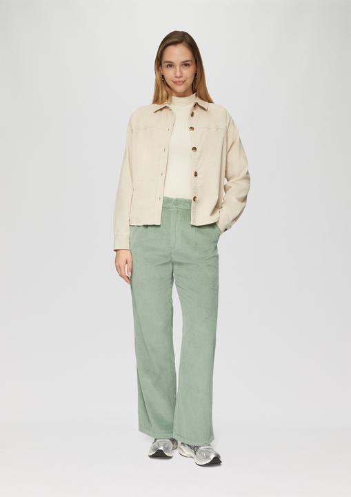 Actual product image S.Oliver Hose Cordhose mit Straight Leg und Bundfalten (W40/L30)