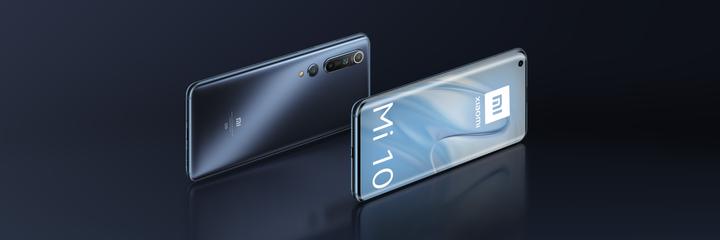 Produktbild Xiaomi Mi 10 (256 GB, Twilight grey, 6.67", Single SIM, 108 Mpx, 5G)