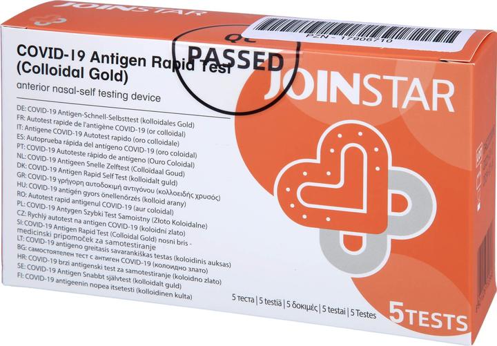 Produktbild Joinstar Covid-19 Antigen Test (5 x)