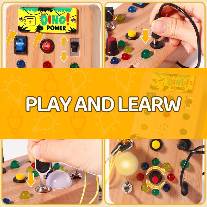 Immagine prodotto Activity Board Dino da tavolo occupato