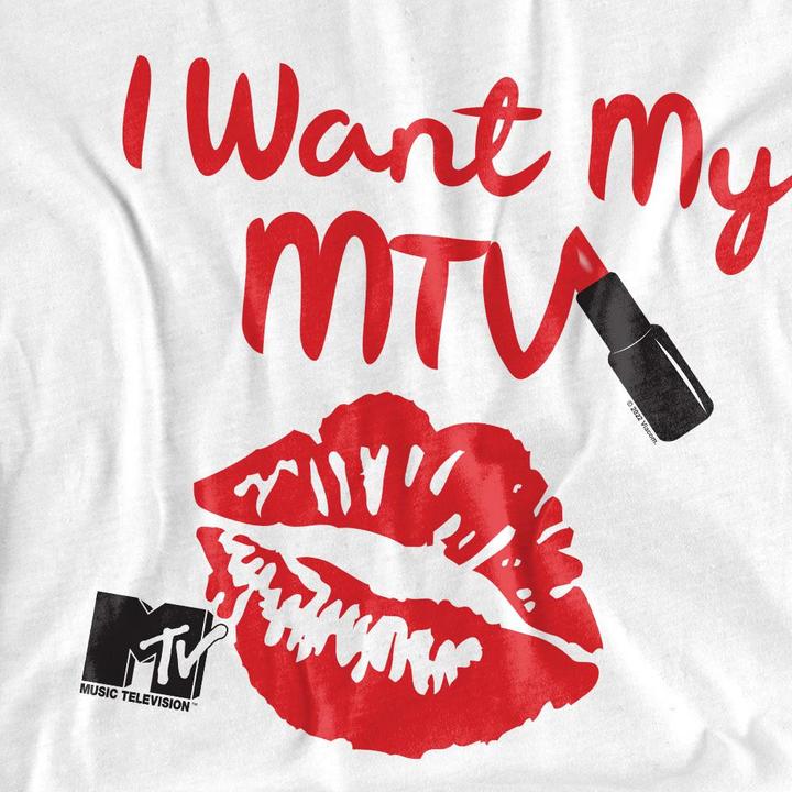 Produktbild MTV Written In Lipstick TShirt (3XL)