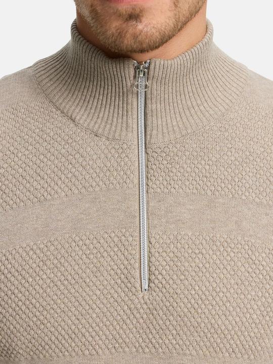 Image du produit Kronstadt KSHannes half zip cotton knit (S)