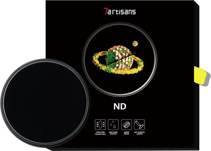 Actual product image 7artisans Gray filter ND1000 - 82 mm (82 mm, Neutral density filter, 82 mm)