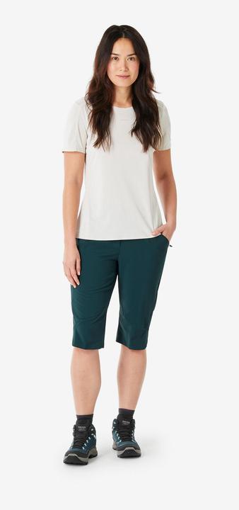 Produktbild Quechua Women’s Hiking Capri Pants - MH500 - Green (42)