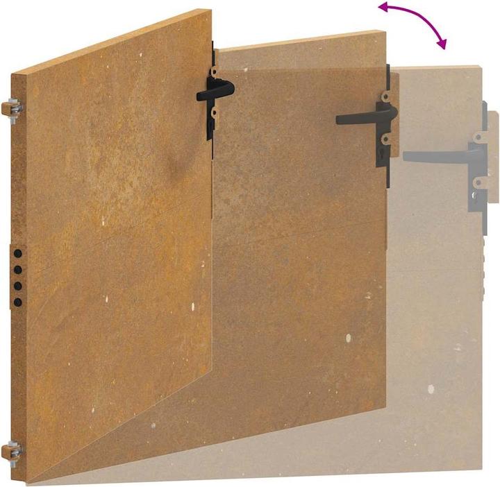 Produktbild vidaXL Gartentor