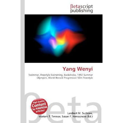 Thumbnail - Yang Wenyi, Ratgeber von Lambert M. Surhone, Miriam T. Timpledon, Susan F. Marseken