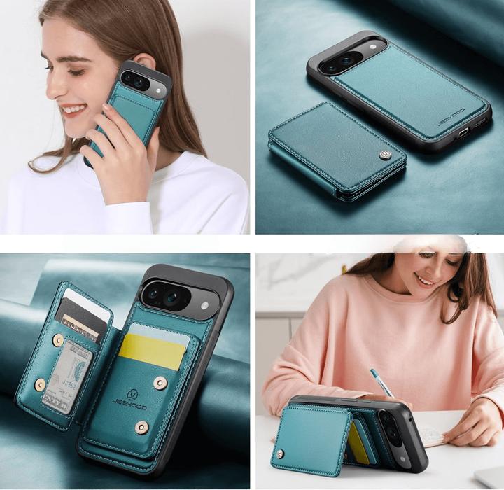 Actual product image Cover-Discount Google Pixel 9 / 9 Pro - 2-in-1 back cover with credit card holder (Google Pixel 9, Google Pixel 9 Pro)