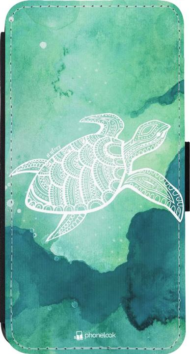 Actual product image PhoneLook Cover Wallet black Turtle Aztec Watercolor (Apple iPhone 13 Pro)