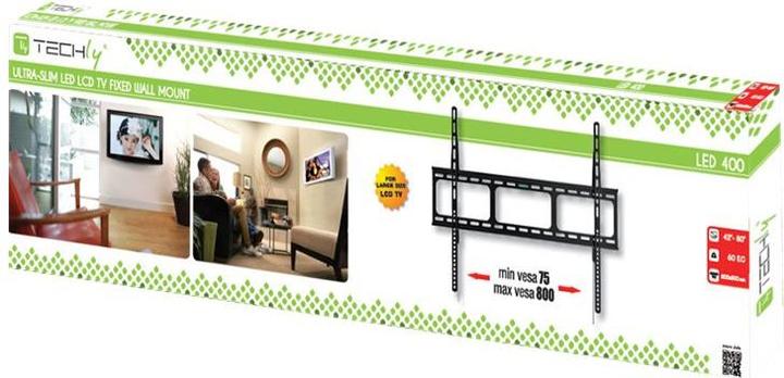 Image du produit Techly ICA-PLB-860 Support TV mural 106,7 cm (42") 203,2 cm (80") (Mur, 60 kg, 42" - 80")