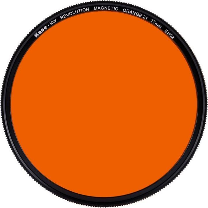 Kase Revolution Black & White Orange 21 Filter 49mm (49 mm), Filtro fotografico, Nero