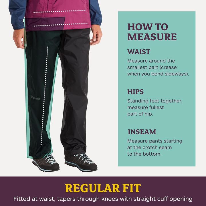 Actual product image Marmot Precip Eco Full Zip Pants (XS)