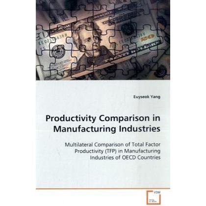 Productivity Comparison in Manufacturing Industries, Fachbücher