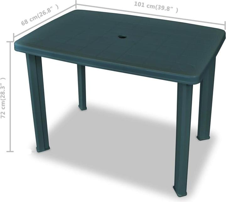 Produktbild vidaXL Garten Essgruppe