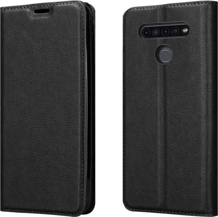 Productafbeelding Cadorabo Boek Onzichtbare Magneethoes (LG KQ51)